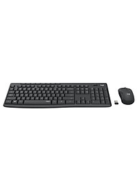 Bộ bàn phím chuột Logitech MK295 Không Dây Silent - Hàng Chính Hãng