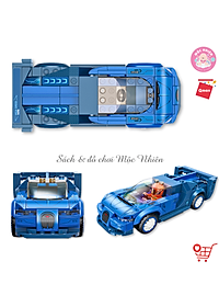 Đồ chơi xếp hình lắp ráp Qman - Các loại xe đua (nhiều mẫu) - Dành cho bé từ 6 tuổi