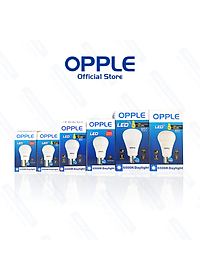 Bóng đèn OPPLE LED Bulb Ecomax E27 - Tiết kiệm điện, tuổi thọ cao lên đến 20.000 giờ