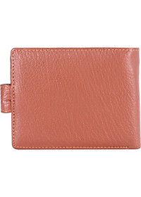 Ví Nam Bấm Nút Huy Hoàng HT2141 (12.5 x 10 cm) - Da Bò