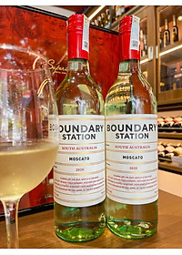 Rượu Vang Trắng Dominic BOUNDARY STATION Moscato 750ml 8% Acl