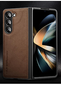 Ốp lưng da cho Samsung Galaxy Z Fold 7 / Z Fold6  chính hãng X Level cao cấp - Hàng chính hãng