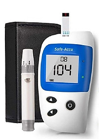 Máy đo đường huyết Safe Accu 2 tặng 1 hộp 50 que thử và hộp 50 kim chích máu