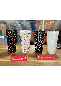 { Chọn Màu} Ly Nước Thần Kì Đổi Màu Theo Nhiệt Độ Tặng Kèm Ống Hút Và Khăn Lau PaKaSa - Hàng Chính Hãng 