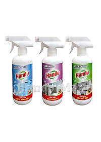 Chai xịt làm sạch đồ dùng bằng sứ Hando 570ml