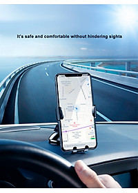 Giá đỡ điện thoại Ô tô Baseus Osculum Car Mount đầu kẹp điện thoại xoay 360 độ cao cấp - Hàng chính hãng