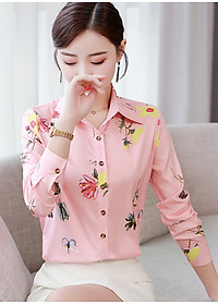 Áo Sơ Mi Nữ Công Sở Tay Dài Dễ Thương SM015 MayHomes
