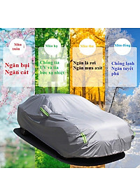 {BẠT DÀY NẶNG} Bạt phủ ô tô, áo trùm xe, bạt che nắng mưa 3 LỚP DÀNH CHO XE Toyota Vios