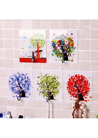 Bộ 15 Móc Treo Tường Chịu Lực Họa Tiết 3D Siêu Dính Cute - Hàng Loại 1