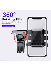 Giá đỡ điện thoại ô tô Volcano Cars xoay 360 độ chống rung treo đa điểm trên taplo, gương chiếu hậu_B126_HÀNG CHÍNH HÃNG