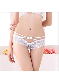 Quần lót lọt khe ren gợi cảm - Trắng