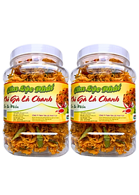KHÔ GÀ LÁ CHANH TÂN LỘC PHÁT COMBO 1KG  - MỖI HŨ 500G