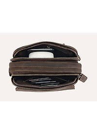 Túi đeo chéo nam DA BÒ THẬT phong cách mới  - BEE GEE TDCN9197