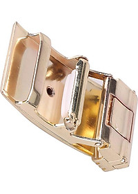 Đầu Khóa Da Cá Sấu 4 Phân Đầu Vàng Huy Hoàng HT9223 - Vàng