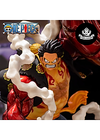 Mô Hình LED Luffy Gear 4 25cm BOUNCE MAN KingFigure Mô hình One Piece Cao Cấp, Figure Mô Hình Anmie One Piece Luffy Vua Hải Tặc