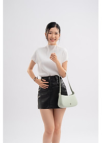Túi Yuumy ( Thời trang nữ kiểu dáng basic size 24 - Túi đeo vai da Seasand YN228 )