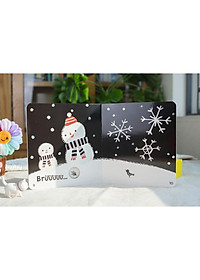 Sách - Kích Thích Thị Giác - Đen Trắng Và Màu Sắc Tương Phản Cho Bé 0 -3 Tuổi - Đinh Tị Books