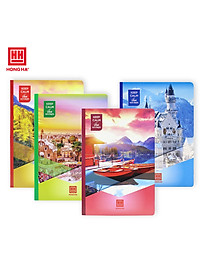 Vở kẻ ngang 120 trang Sao Mai sắc màu Hồng Hà - 1635