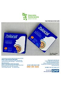 Viên ngậm ho thảo mộc Zalocol  Hỗ trợ giảm đờm, đau rát họng, khản tiếng (Hộp 20 viên) - Genat - Giao 2H HCM