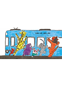 Truyện Ehon bé 1-2-3 tuổi - Tàu Điện Có Đến Không Nhỉ?