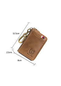 Ví nam đựng tiền đựng chìa khóa đựng thẻ đa năng 100% da bò thật cao cấp phong cách mới