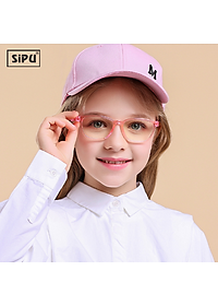 [Kèm Video] Mắt Kính Trẻ Em SiPU Chính Hãng MK11 Chống UV400 + Chống Ánh Sáng Xanh + Chống gãy - Bé Trai Bé Gái (Kèm Hộp Ô Tô)