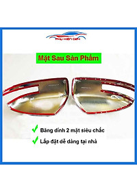 Ốp gương Attrage 2015-2016-2017-2018-2019-2020-2021-2022 hở đèn mạ crom bảo vệ chống trầy xe