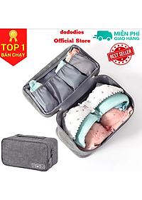 Túi Đựng Đồ Du Lịch Cho Áo Ngực Túi Đựng Đồ Lót Túi Đựng Đồ Lót Du Lịch Chống Nước Nhiều Ngăn Dung Tích Lớn Túi Đựng Đồ Hình Khối Túi Đựng Đồ Du Lịch Phụ Kiện Du Lịch Cho Nam Nữ dododios