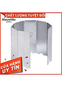 Đồ cắm trại tấm chắn gió bếp Naturehike campoutvn du lịch dã ngoại kín không rỉ sét xếp gấp gọn A125