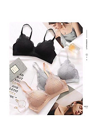 Áo lót ren mút mỏng. Áo ngực không gọng sexy
