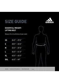 ĐAI TẬP TẠ DÁN LƯNG ADIDAS ADGB-1228