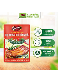 Combo Xốt gia vị hoàn chỉnh Barona: 1 gói Thịt Nướng Hàn Quốc (80gr) + 1 gói Thịt Nướng Ngũ Vị (80gr) + 1 gói Thịt Nướng Sả (80gr)