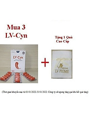 Lv - CYN Viên uống hỗ trợ làm đẹp Da - Móng - Tóc 