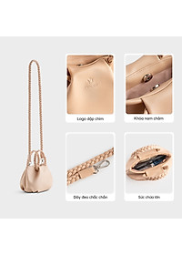 Túi Yuumy ( Thời trang nữ kiểu đám mây size 22  - Túi đeo chéo da Seasand YN257 )