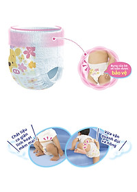 Tã quần Moony size L 44 + 6 (50 miếng)