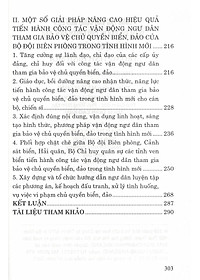 Công Tác Vận Động Ngư Dân Tham Gia Bảo Vệ CQ Biển, Đảo Của Bộ Đội Biên Phòng Trong Tình Hình Mới (Sách Chuyên Khảo)