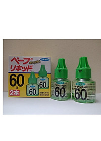 Hộp 2 lọ tinh dầu đuổi muỗi Nhật Bản an toàn và hiệu quả