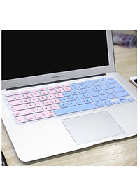 Miếng phủ bàn phím bằng silicon chống bụi, chống nước bảo vệ cho Macbook màu Ombre