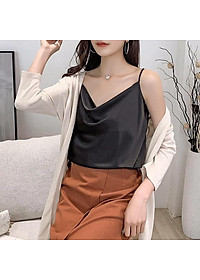 _ Áo 2 dây lụa cổ đổ đẹp3