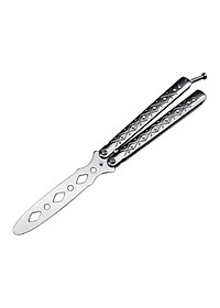Bộ 2 Dao Bướm Thích Hợp Đi Cắm Trại Dã Ngoại An Toàn Khi Sử Dụng Training Knife Tool Safe
