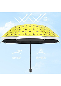 Dù Đi Mưa Gấp Gọn Hình Gấu 2 Lớp Chống Thấm Tốt - Hàng chính hãng