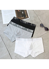 Quần lót nam boxer cao cấp thun cotton co giãn tốt, sịp đùi nam kiểu dáng hiện đại trẻ trung, lưng cạp to nam tính và co giãn thoải mái, màu trơn thanh lịch QLINC004