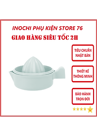 Bộ Dụng Cụ Vắt Cam Chanh Tiên Dụng YoKo Sản Xuất Theo Tiêu Chuẩn Nhật Bản An Toàn Cho Sức Khỏe - Chính Hãng inochi ( Tặng kèm khăn lau tay pakasa) màu ngẫu nhiên