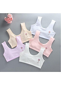 Áo lót lá cotton học sinh nữ cấp 1, cấp 2 - ao lot la cotton hoc sinh nu cap 1 cap 2