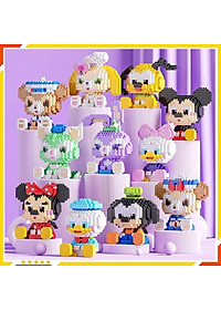 Đồ chơi trẻ em - Combo 5 Bộ ghép hình mini nhiều mẫu khác nhau - Mô hình lắp ráp 3D cực dễ thương cho bé - Mẫu ngẫu nhiên