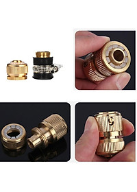 Bộ dây vòi xịt nước rửa xe, tưới cây . tăng áp 3 lần, loại 7m, 10m 206236 đầu đồng,cút đồng,+ tặng mở chai