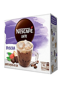 Nơi bán Cà Phê Hòa Tan Nescafé Latte Vị Sô Cô La (Hộp 10 Gói x 24g)