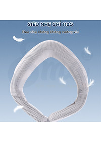 Nẹp cổ mềm chống cổ rùa EMA, đệm đỡ chống mỏi cổ vai gáy, định hình, ngừa thoái hóa đốt sống cổ