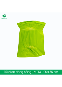 MT1 - 25x35 cm - Túi nilon gói hàng - 100 túi niêm phong đóng hàng
