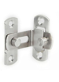 Chốt Khóa Cài Cửa Góc Vuông 90 Độ Bằng Thép Không Gỉ